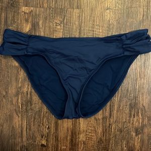 Lucky bikini bottoms. M. Navy.